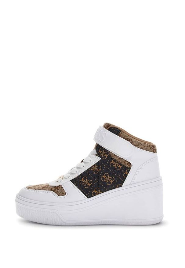Guess Sneakersy 179317 Beżowy. Kolor: beżowy