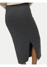 Vero Moda Spódnica ołówkowa Brisa 10334684 Szary Slim Fit. Kolor: szary. Materiał: syntetyk #6