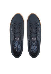 TOMMY HILFIGER - Tommy Hilfiger Sneakersy Th Hi Vulc Core Low Ii Mesh FM0FM05513 Granatowy. Kolor: niebieski. Materiał: materiał #5
