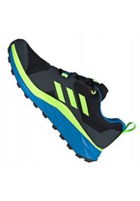 Adidas - Buty adidas Terrex Two Gtx M FV8102 czarne zielone. Kolor: czarny, zielony, wielokolorowy. Materiał: guma. Szerokość cholewki: normalna. Technologia: Gore-Tex. Sezon: jesień. Model: Adidas Terrex. Sport: bieganie #8