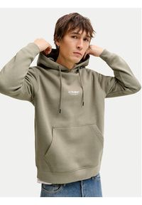 Jack & Jones Bluza Soho 12278789 Zielony Regular Fit. Kolor: zielony. Materiał: bawełna #4