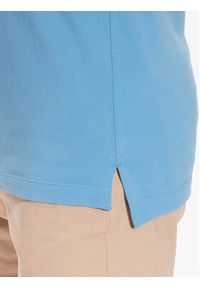 Tommy Jeans Polo DM0DM15940 Niebieski Slim Fit. Typ kołnierza: polo. Kolor: niebieski. Materiał: bawełna #3