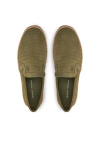 TOMMY HILFIGER - Tommy Hilfiger Espadryle Th Esapdrille Classic Suede FM0FM04984 Zielony. Kolor: zielony #6