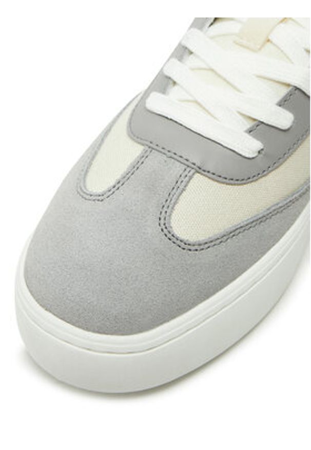 Calvin Klein Jeans Sneakersy Classic Cupsole Low Mix Mg YM0YM01169 Écru. Materiał: materiał