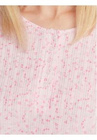 Cotton On Koszulka piżamowa 6335013 Różowy Regular Fit. Kolor: różowy. Materiał: syntetyk #2