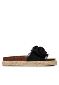 DeeZee Espadryle 92529 Czarny. Kolor: czarny. Materiał: materiał