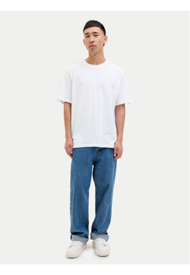 Jack & Jones - Jack&Jones Komplet 5 t-shirtów Hugo 12284199 Kolorowy Loose Fit. Materiał: bawełna. Wzór: kolorowy