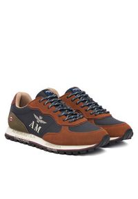 Aeronautica Militare Sneakersy 252SC0320UPL00313 Granatowy. Kolor: niebieski. Materiał: materiał #5
