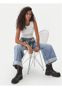 G-Star RAW - G-Star Raw Jeansy Roxx D28394-D536 Błękitny Wide Leg. Kolor: niebieski #2