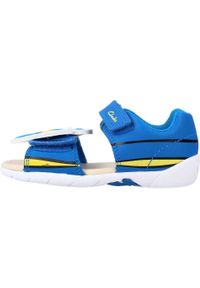 Clarks - Sandały CLARKS ZORA NEMO T Niebieski. Kolor: niebieski. Materiał: tkanina, skóra. Sezon: lato