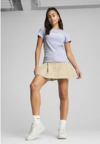Puma - Damska koszulka z logo ESS No. 1 PUMA Cool Weather Blue. Kolor: niebieski. Sport: fitness