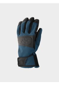 4f - Rękawice narciarskie Thinsulate© męskie. Kolor: niebieski. Materiał: syntetyk. Technologia: Thinsulate. Sezon: zima. Sport: narciarstwo