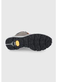 Zamberlan Buty zamszowe męskie kolor brązowy. Nosek buta: okrągły. Zapięcie: sznurówki. Kolor: brązowy. Materiał: zamsz. Technologia: Gore-Tex #4