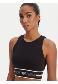 Emporio Armani Underwear Top EW002960 AF19023 UC001 Czarny Slim Fit. Kolor: czarny. Materiał: bawełna #4