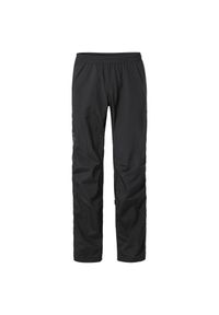 Vaude - Spodnie przeciwdeszczowe z zamkiem VAUDE Yaras IV. Kolor: czarny. Sezon: lato. Sport: turystyka piesza #1