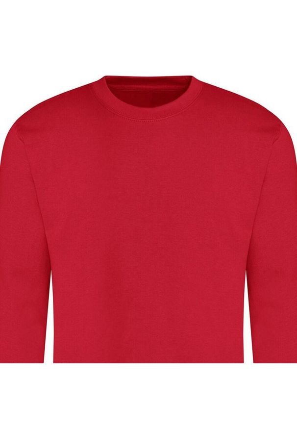 AWDIS - Zwykła Bluza Unisex Dla Dorosłych. Kolor: czerwony