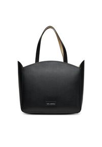 Karl Lagerfeld - KARL LAGERFELD Torebka A3W30043 Czarny. Kolor: czarny. Materiał: skórzane
