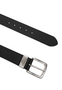 Emporio Armani Pasek Męski Y4S201 YDD6G 80001 Czarny. Kolor: czarny. Materiał: skóra