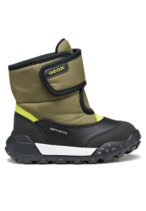 Śniegowce Geox. Kolor: brązowy