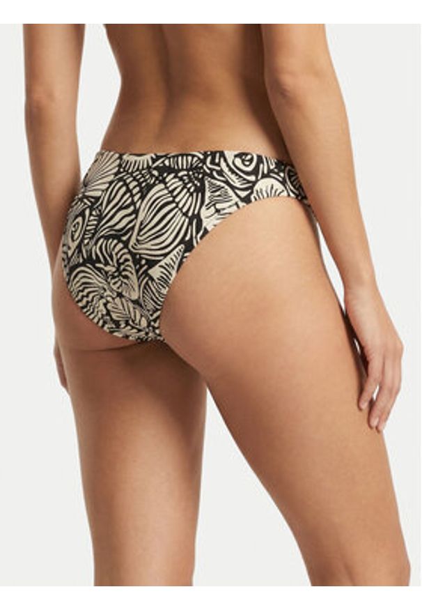 Seafolly Dół od bikini C Shells 40305-328 Czarny. Kolor: czarny. Materiał: syntetyk