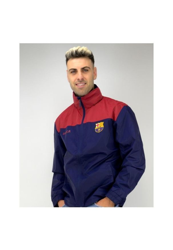 FC Barcelona - Kurtka wiatrówka dla dorosłych unisex Barça premium. Kolor: wielokolorowy