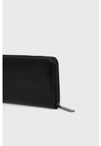 Calvin Klein - Portfel. Kolor: czarny. Materiał: materiał. Wzór: gładki #2