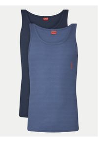 Hugo - HUGO Komplet 2 tank topów 50532634 Kolorowy Slim Fit. Materiał: bawełna. Wzór: kolorowy