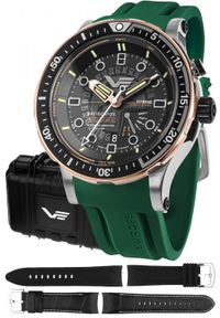 Zegarek Vostok Europe Zegarek męski Vostok Europe PX84-511E769SG zielony. Kolor: zielony #1