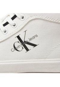 Calvin Klein Jeans Sneakersy Skater Vulcanized High Cs Ml Mr YW0YW01454 Biały. Kolor: biały. Materiał: materiał #6