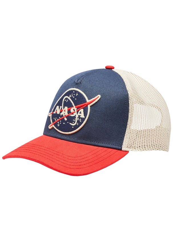 AMERICAN CLASSIC - Czapka z daszkiem męska American Needle Valin NASA Cap. Kolor: niebieski. Materiał: poliester, bawełna. Styl: sportowy
