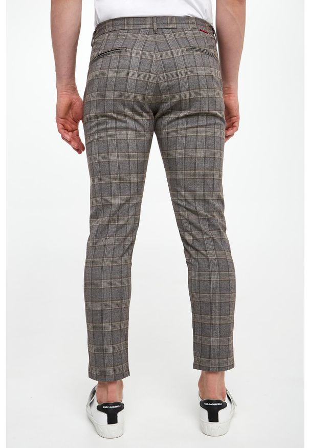 JOOP! Jeans - Spodnie męskie w kratkę Maxton3-W JOOP! JEANS. Wzór: kratka