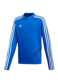 Adidas - Bluza dla dzieci adidas Tiro 19 Training Top Junior niebieska DT5279. Kolor: niebieski