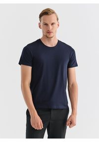 Pako Lorente - PAKO LORENTE – T-shirt P000B-TX-007-G-S. Okazja: na co dzień. Materiał: bawełna, elastan. Wzór: gładki. Styl: casual #1