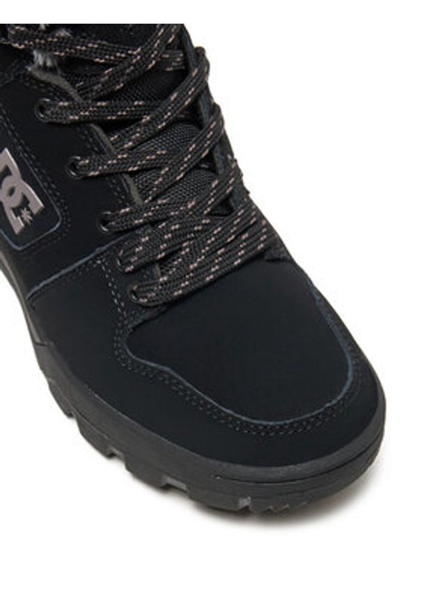 DC Shoes Trzewiki Manteca 4 ADJB100012-BK2 Czarny. Kolor: czarny. Materiał: skóra