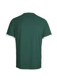 Koszulka piłkarska z krótkim rękawem męska Hummel Core SS Poly Jersey. Kolor: zielony. Materiał: jersey. Długość rękawa: krótki rękaw. Długość: krótkie. Sport: piłka nożna