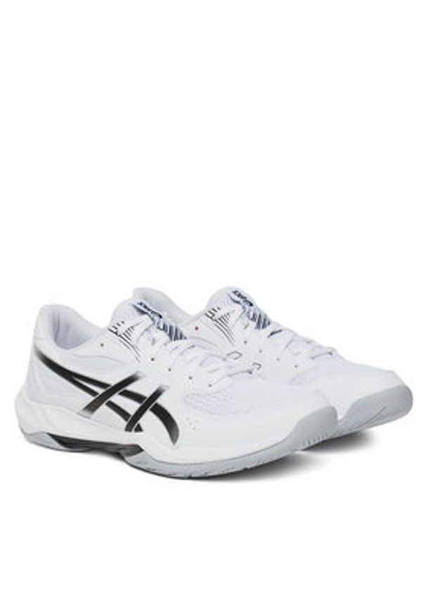 Asics Buty halowe Gel-Rocket 12 1071A116 Biały. Kolor: biały. Materiał: materiał