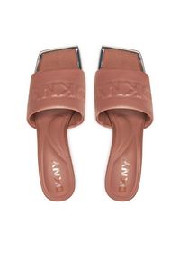 DKNY Klapki Keke K3471856 Różowy. Kolor: różowy. Materiał: skóra #4