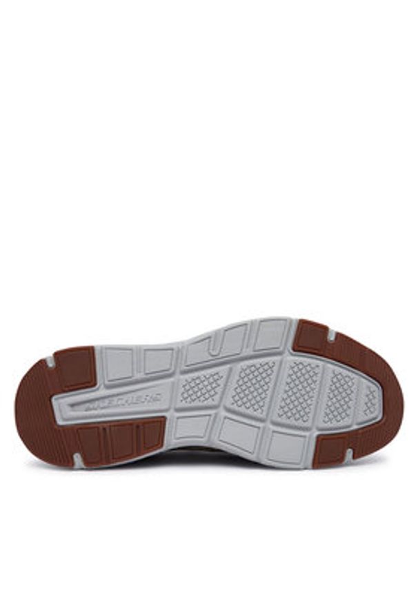 skechers - Skechers Sneakersy 205345/TPE Beżowy. Kolor: beżowy. Materiał: materiał