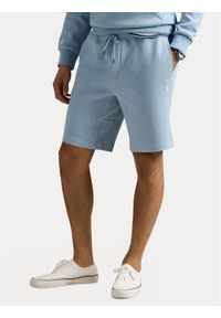 Polo Ralph Lauren Szorty sportowe 710881520013 Niebieski Regular Fit. Kolor: niebieski. Materiał: syntetyk, bawełna. Styl: sportowy
