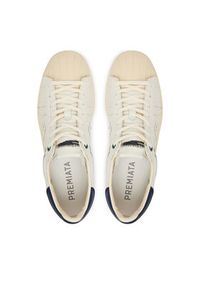 Premiata Sneakersy Russell Var 8071 Écru. Materiał: skóra #4