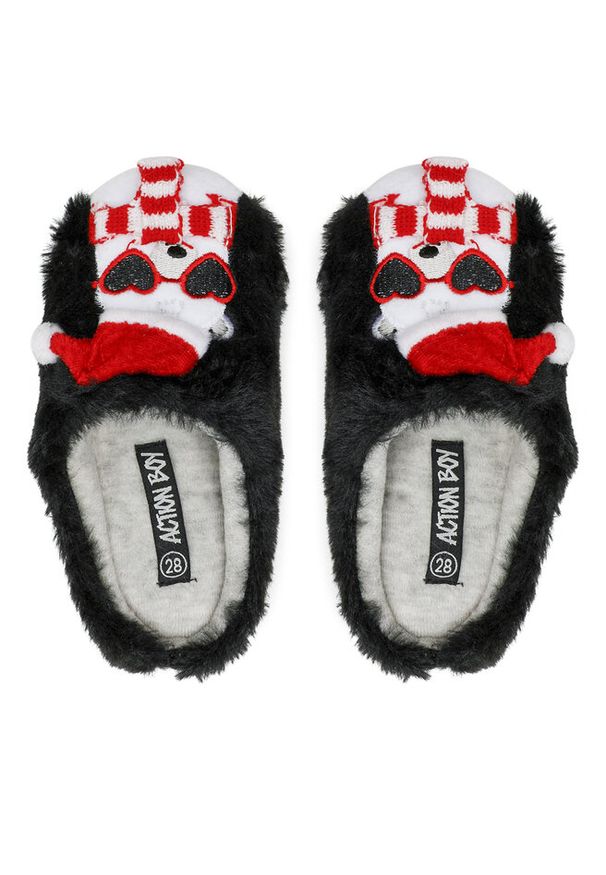 Kapcie Action Boy. Kolor: czarny