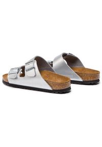 Birkenstock Klapki Arizona Bs 1012283 Srebrny. Kolor: srebrny. Materiał: skóra #4