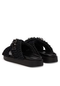 Inuikii Klapki Woven Stones 1004.003.0073 Czarny. Kolor: czarny. Materiał: materiał #6