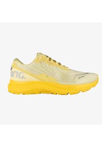SALMING - Buty do chodzenia damskie Salming Recoil Prime 2. Zapięcie: sznurówki. Kolor: żółty. Materiał: materiał, syntetyk, tkanina. Szerokość cholewki: normalna. Sport: turystyka piesza