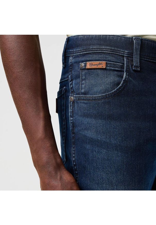 Wrangler - WRANGLER MĘSKIE SPODNIE JEANSOWE WRANGLER TEXAS SLIM SAPPHIRE STONE 112364460