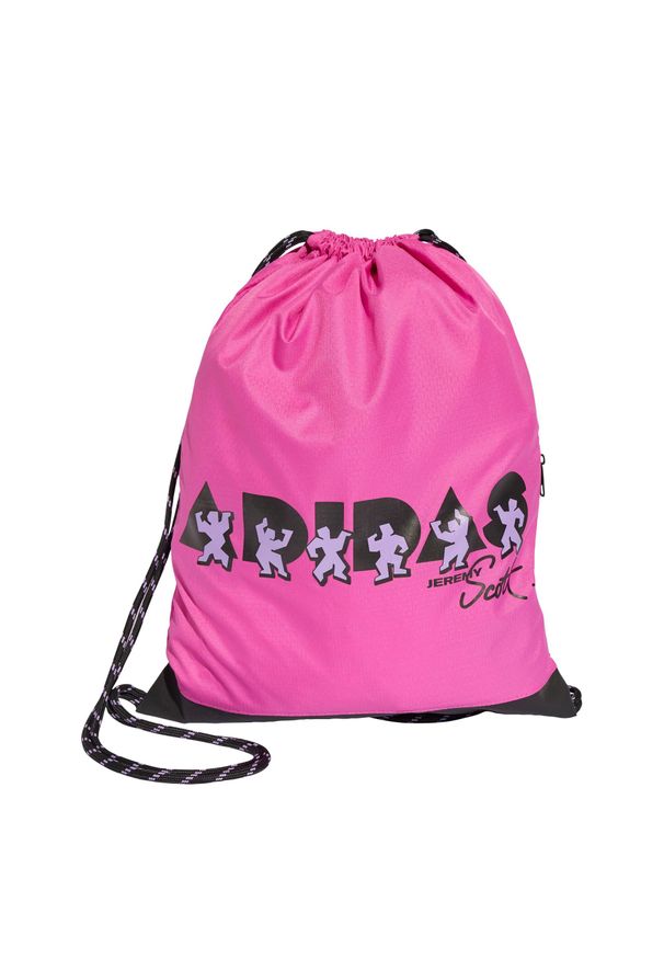 Adidas - Torba-worek adidas x Jeremy Scott. Kolor: wielokolorowy, różowy, czarny