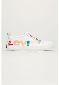 Levi's® - Levi's - Tenisówki dziecięce. Okazja: na spotkanie biznesowe. Nosek buta: okrągły. Kolor: biały. Materiał: syntetyk, materiał, guma. Szerokość cholewki: normalna. Styl: biznesowy #1