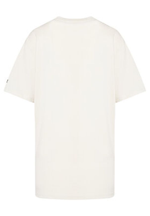 Under Armour T-Shirt Ua Rival Campus 6007883 Écru Oversize. Materiał: bawełna