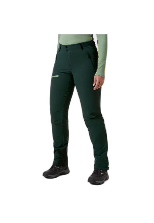 Spodnie damskie Helly Hansen Odin Muninn 2.0. Kolor: zielony. Długość: długie