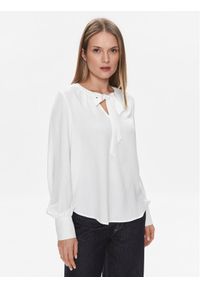 Vero Moda Bluzka Alva 10300577 Biały Regular Fit. Kolor: biały. Materiał: syntetyk